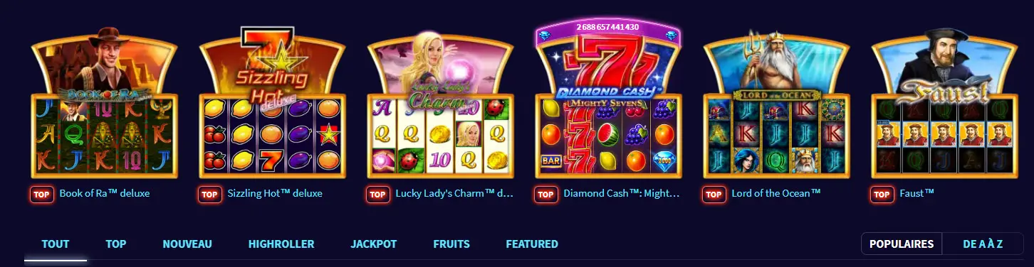 Le Slot Machine GAMETWIST CASINO