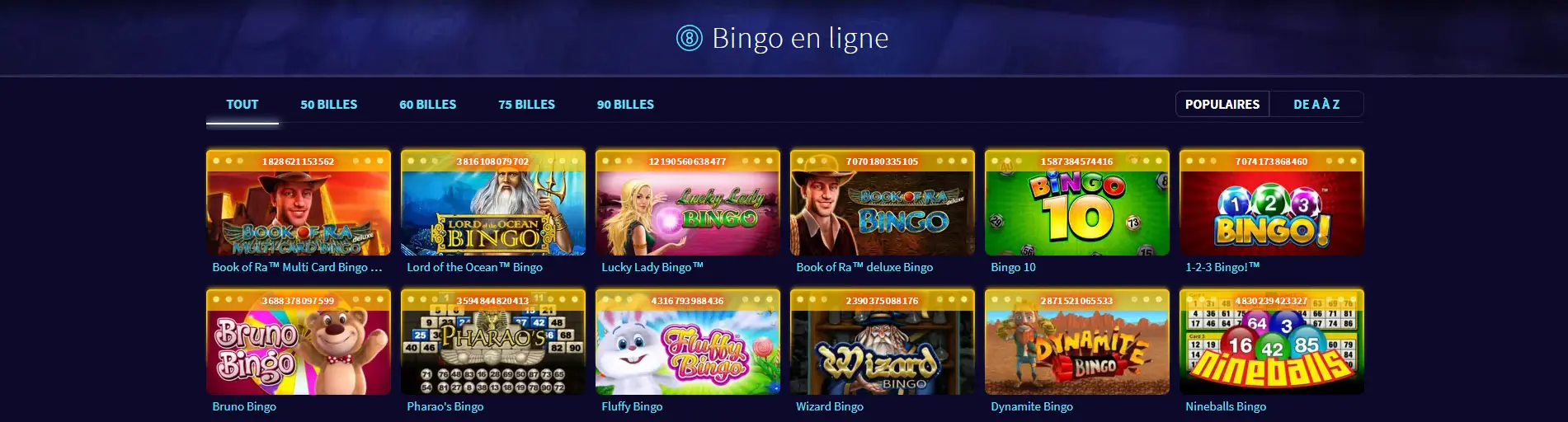 Bingo online GAMETWIST CASINO
